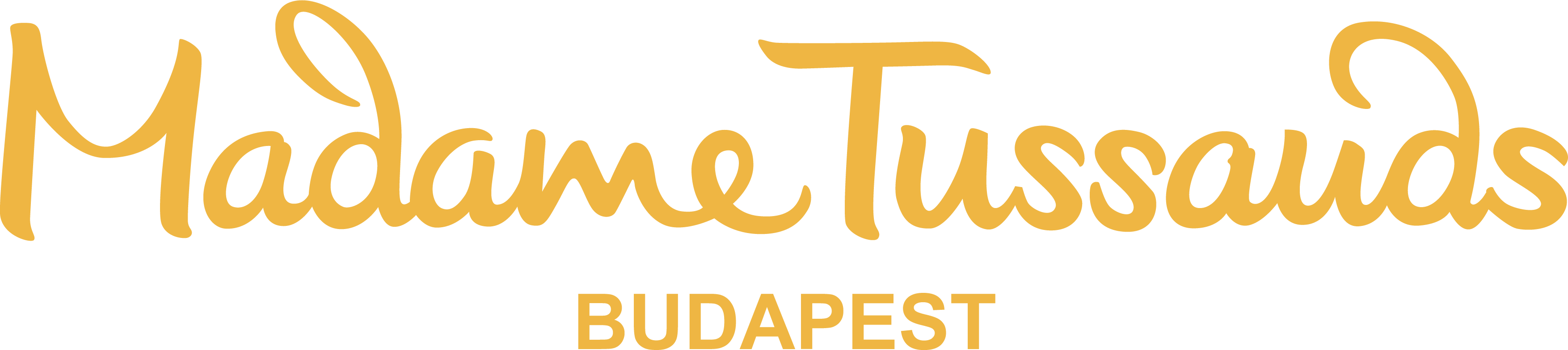 Madame Tussauds Budapest logó